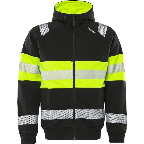 Sweatshirtjacka FRISTADS 7532 GKC Stiby Green