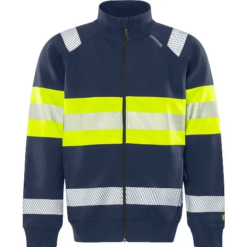 Sweatshirtjacka FRISTADS 7531 GKC Stiby Green