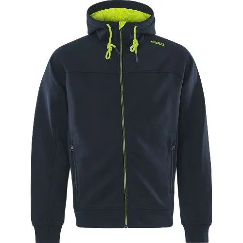 Sweatshirtjacka FRISTADS 7550 GSM Skarup