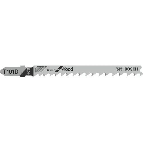 Sticksågblad BOSCH T 101 D Trä