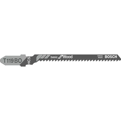 Sticksågblad BOSCH T 119 BO Trä