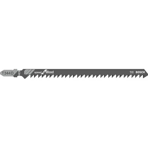 Sticksågblad BOSCH T 344 D Trä