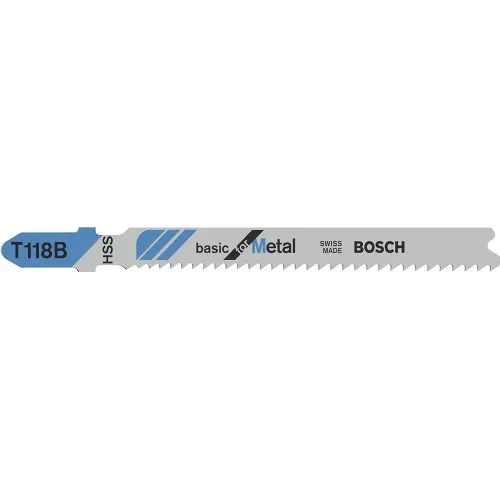 Sticksågblad BOSCH T 118 B Metall
