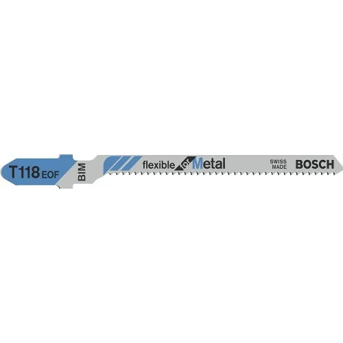 Sticksågblad BOSCH T 118 EOF Metall
