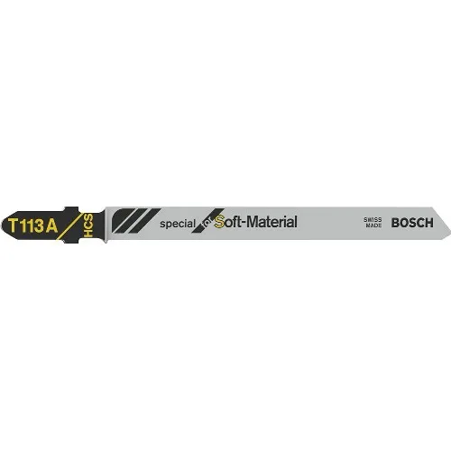 Sticksågblad BOSCH T 113 A Cellplast
