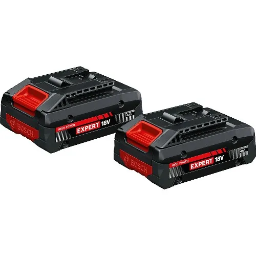 Batteripaket BOSCH Expert 2x 18 V 4,0 Ah Li-Ion