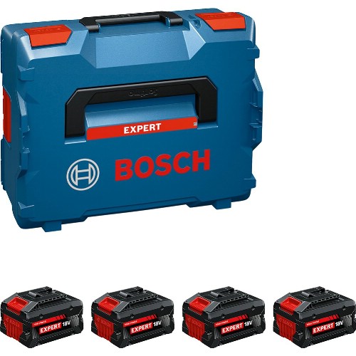 Batteripaket BOSCH Expert 4x 18 V 5,5 Ah Li-Ion