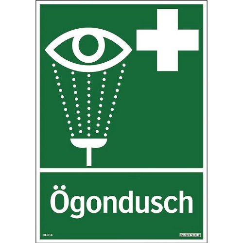 Skylt ögondusch