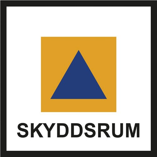 Skylt skyddsrum