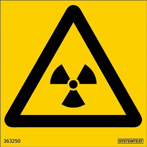 Skylt radioaktiva ämnen