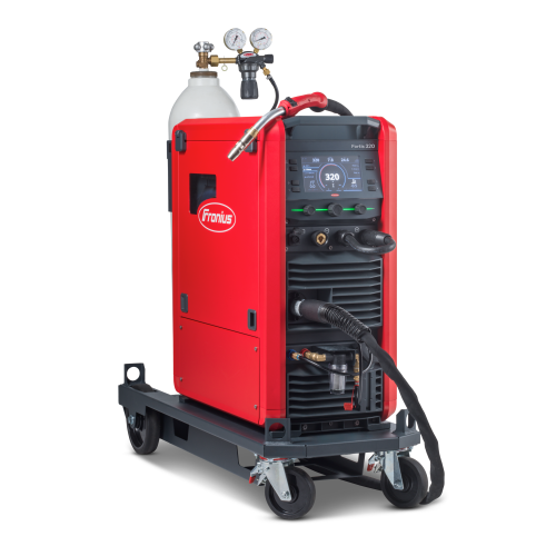 MIG-svets FRONIUS Fortis 320 PULS Compact Vattenkyld
