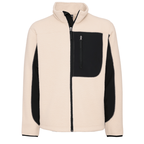 Fleecejacka Pile TEXSTAR FJ85 Sand/Svart